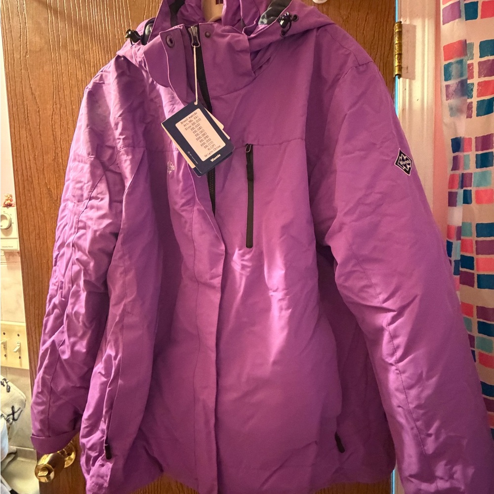 Women's Purple Ski & Snow Jacket
